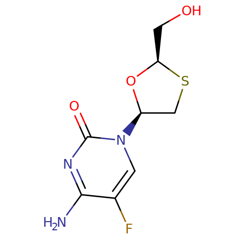 143491-54-7 ,Emtricitabine , 恩曲他濱, CAS:143491-54-7
