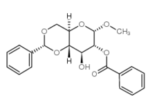 28642-64-0 ,甲基-2-O-苯甲?；?4,6-O-芐叉-a-D-吡喃葡萄糖苷,Methyl 2-O-benzoyl-4,6-O-benzylidene-a-D-glucopyranoside,  CAS:28642-64-0