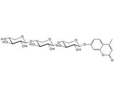 250252-60-9 , 4-甲基傘形酮-β-木三糖苷,4-Methylumbelliferyl-b-D-xylotrioside