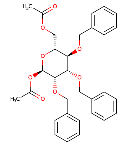 65556-30-1 , 1,6-二-O-乙酰基-2,3,4-三-O-芐基-α-D-吡喃甘露糖, 1,6-Di-O-acetyl-2,3,4-tri-O-benzyl-a-D-mannopyranose,  CAS:65556-30-1