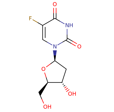 50-91-9, 5-氟-2'-脫氧尿苷, CAS: 50-91-9