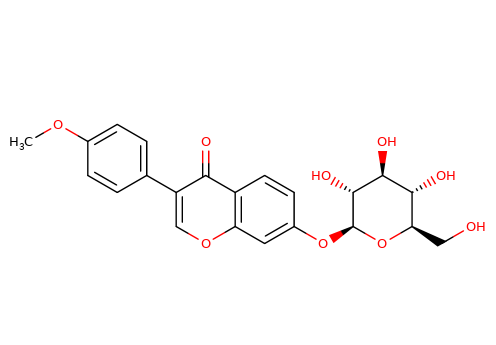 486-62-4, Ononin, 刺芒柄花苷, CAS:486-62-4