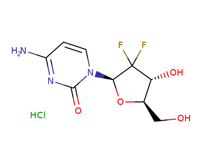 122111-03-9, 吉西他濱鹽酸鹽, Gemcitabine Hydrochloride, CAS:122111-03-9