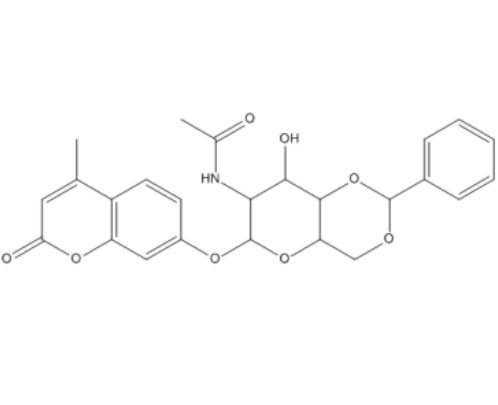 55673-91-1 , 4-甲基傘形酮-2-乙酰氨基-2-脫氧-4,6-O-芐叉-beta-D-吡喃葡萄糖苷, CAS:55673-91-1